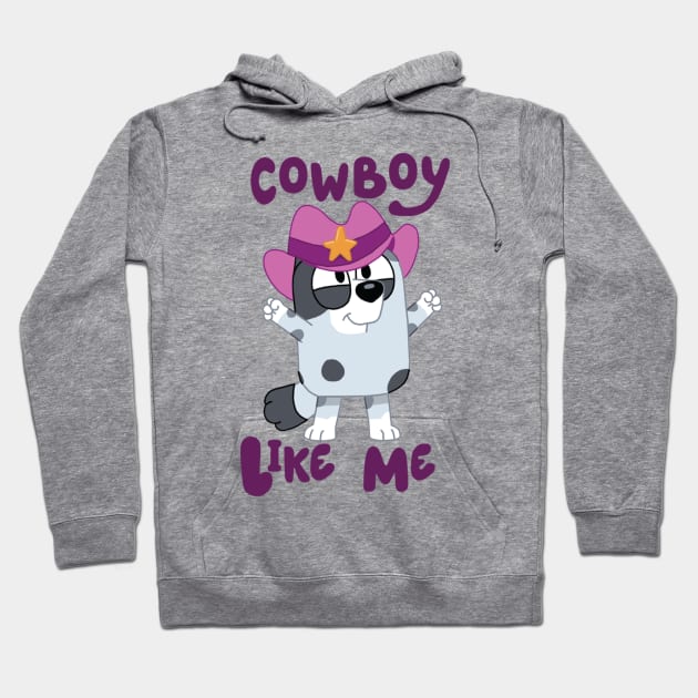 Cowboy Like Me Hoodie by FleurDeLou